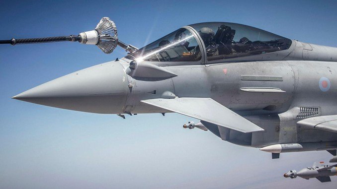 RAF Typhoon’s First Air-To-Air Kill: Terrorist Drone Shot Down In Syria