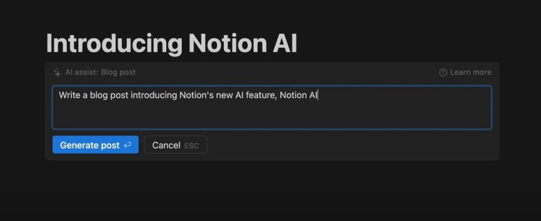 Khái niệm AI là gì? Tìm hiểu cách tham gia danh sách chờ Notion AI và có quyền truy cập vào Notion AI Alpha. Khám phá các tính năng AI của Notion và trở thành một phần của cuộc cách mạng AI.