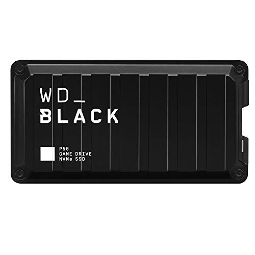 محرك أقراص WD Black P50 Game Drive SSD (1 تيرابايت) - الأفضل للألعاب