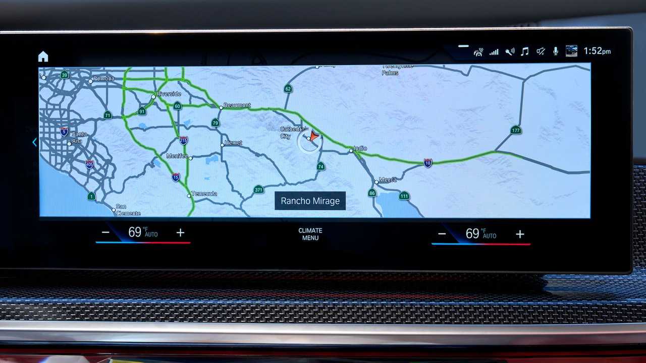 BMW's Here HD Live Map For 7 Series