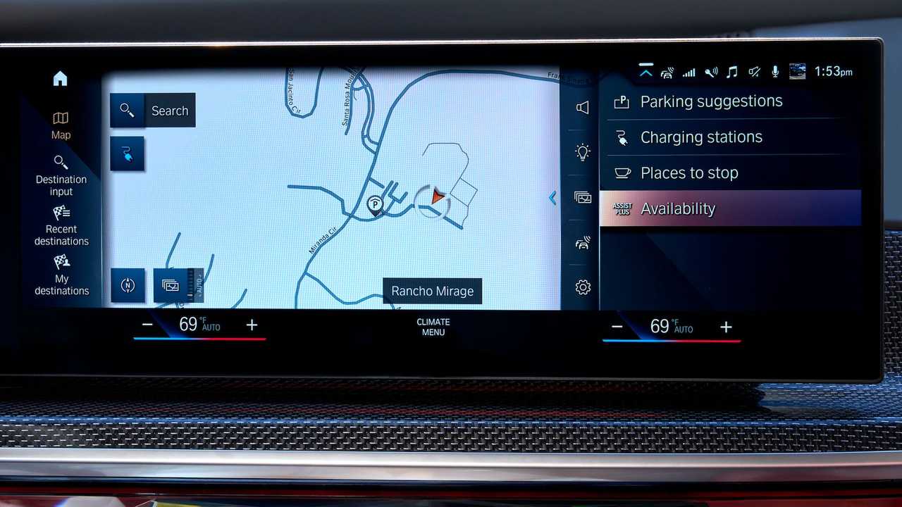 BMW's Here HD Live Map For 7 Series
