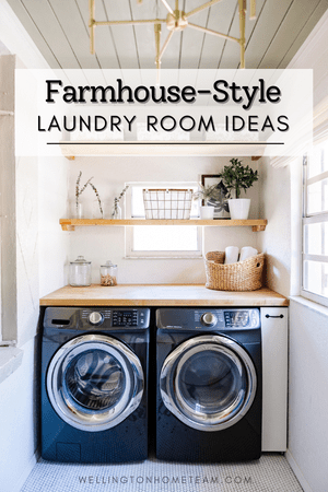 Farmhouse Style Laundry Room Ideas