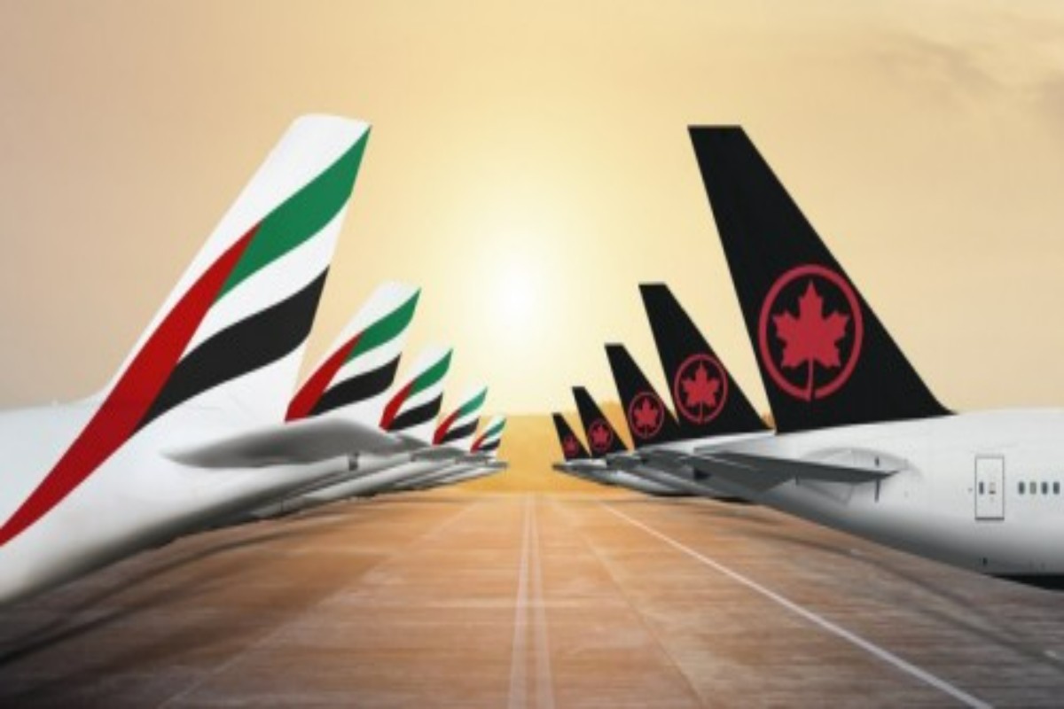 Emiraten en Air Canada