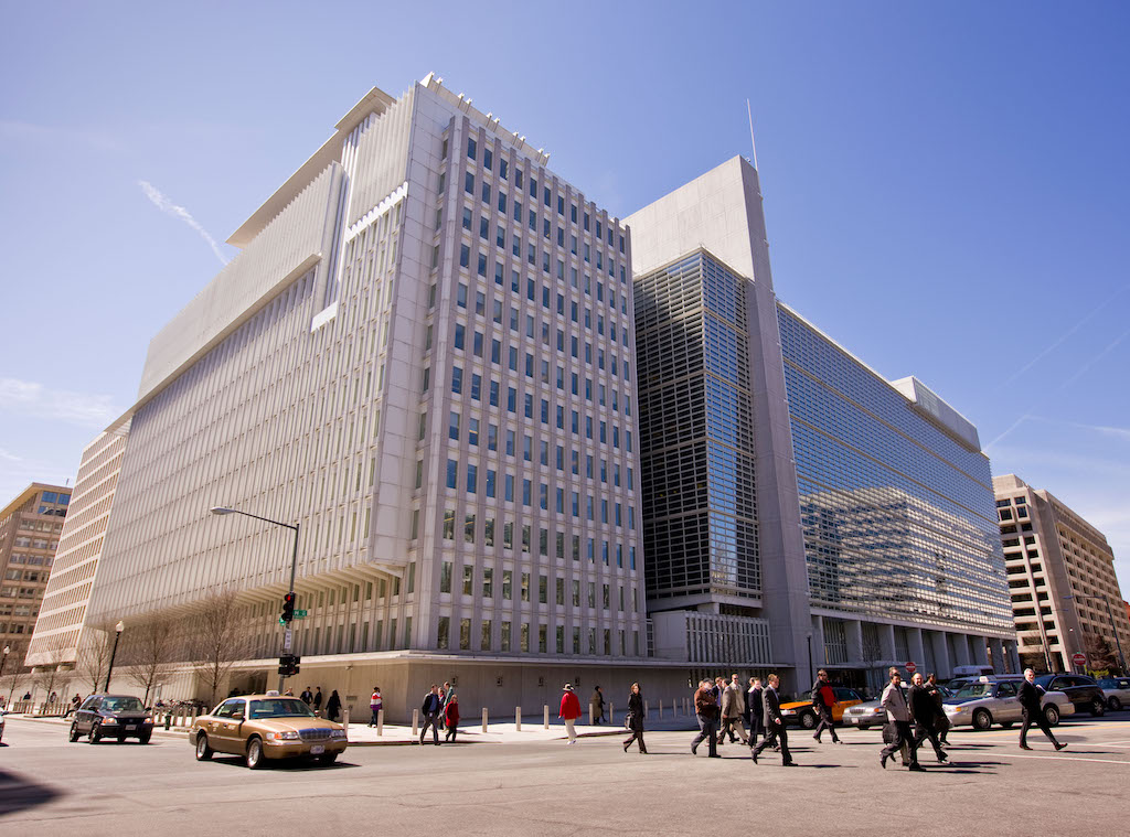 Τα κεντρικά γραφεία της Παγκόσμιας Τράπεζας, Ουάσιγκτον, DC, ΗΠΑ.