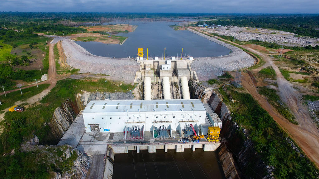 La central hidroeléctrica de Soubre en Costa de Marfil fue construida por una empresa china y es la más grande de su tipo hasta ahora en el país de África occidental.