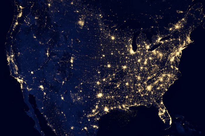 Unsplash NASA North America location - How Location-Based Data Can Benefit Fintech