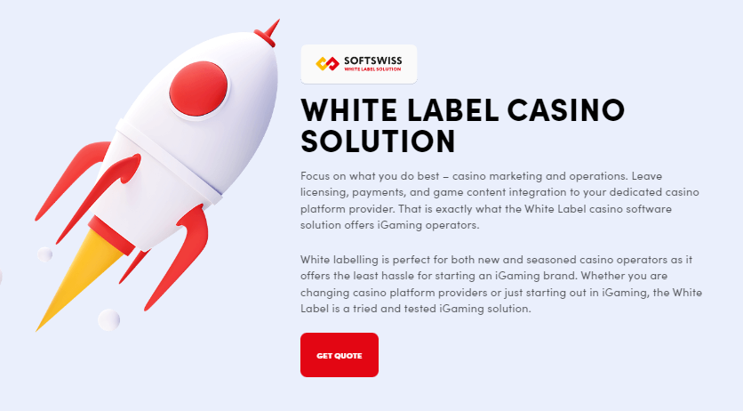 White label caino solution