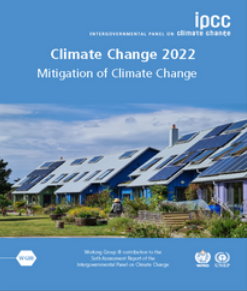 غلاف التقرير الثالث للهيئة الحكومية الدولية المعنية بتغير المناخ (IPCC) كل ما يتعلق بالحلول الخاصة بتغير المناخ والاحترار العالمي
