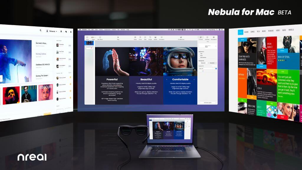 Mac Beta için Nebula - Nreal Air