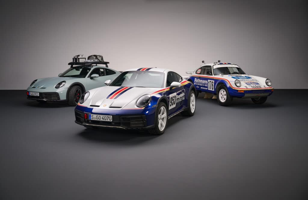 Porsche 911 Dakar üçlüsü REL