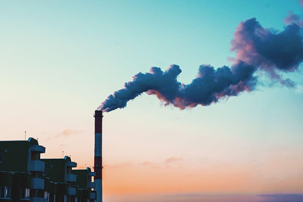 Industrial Smoke Polluting Environment Concern