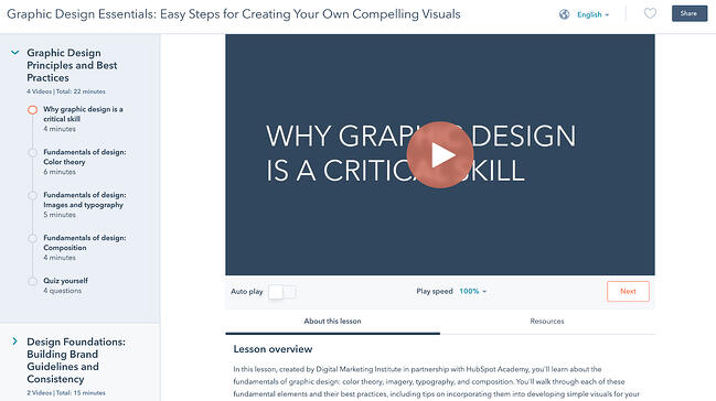gratis online cursussen: grafisch ontwerp