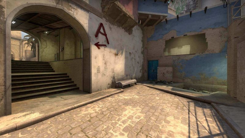 CSGO Mirage mid connector nest underpass earlygame