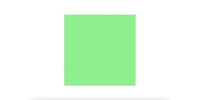 薄緑色の背景色を持つ完全な正方形。