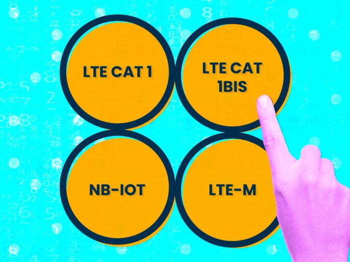 Cat 1 および Cat 1bis 対。 NB-IoTとLTE-M