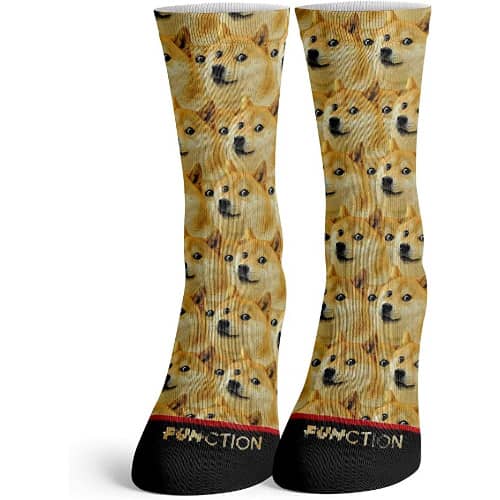 Shiba Inu patroon sokken