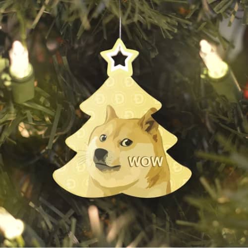Doge boom ornament