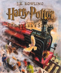 Harry Potter and the Sorcerer's Stone: The Illustrated Edition Hardcover (Book 1)