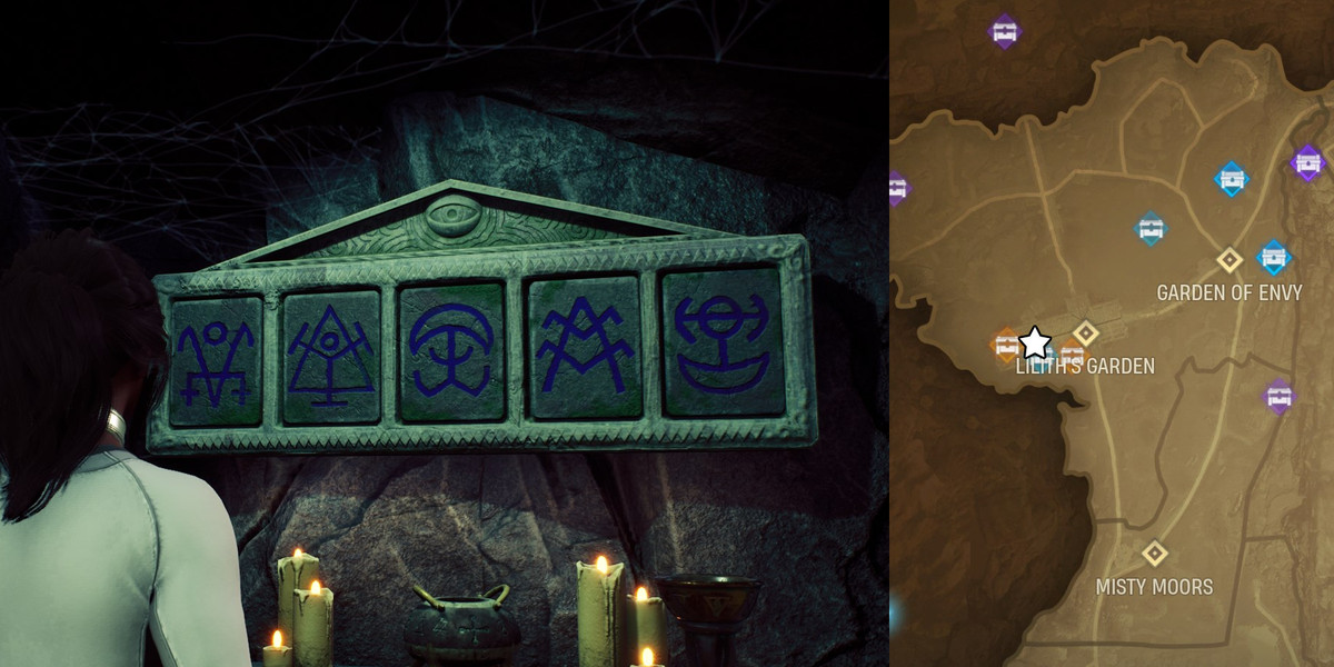 EVEN MORE Purple sigils for a puzzle but at least theres no repeat