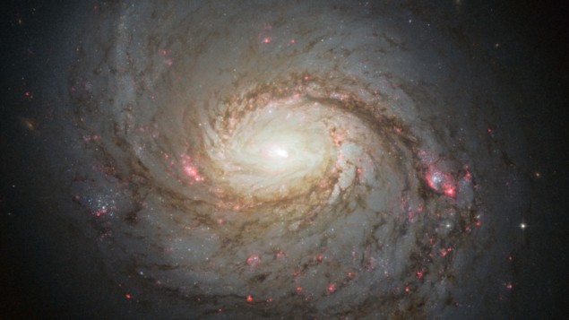 Messier 77 as seen by Hubble