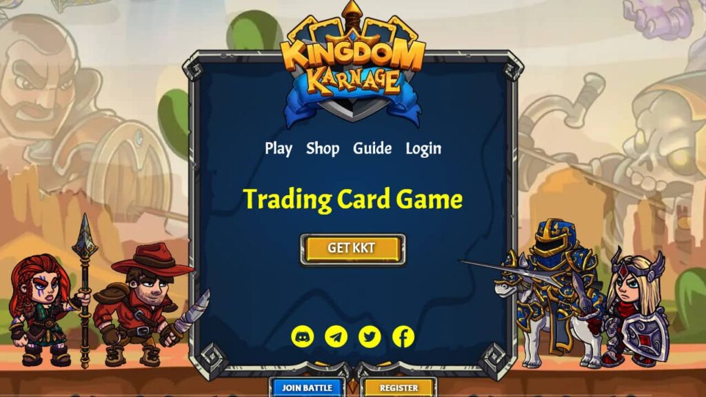 Kingdom Karnage NFT 카드 게임