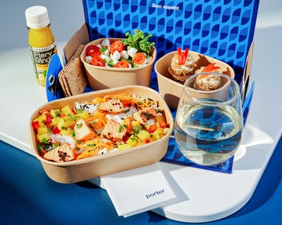 既存の特徴的な機内サービス (CNW Group/Porter Airlines) に追加された機能の中で、無料 WiFi、新鮮な食事、強化されたレッグルーム、新しいオールインクルーシブエコノミー体験
