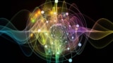 Artistic impression of an quantum qubit