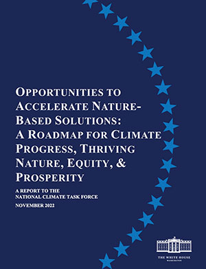 White House nature-based solutions report