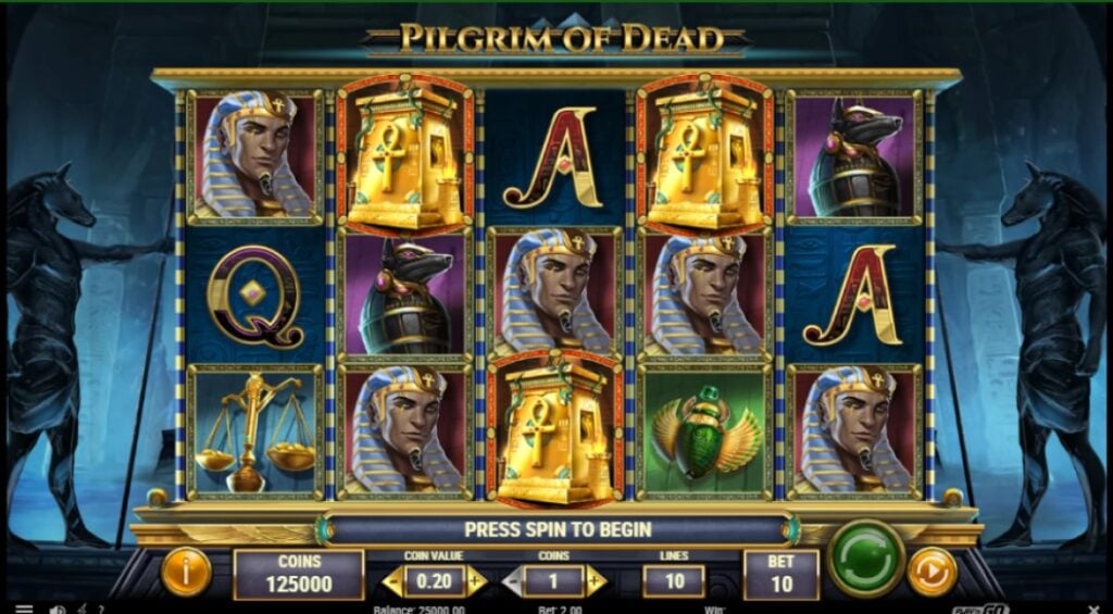 Máy đánh bạc Pilgrim of Dead của Play'n GO