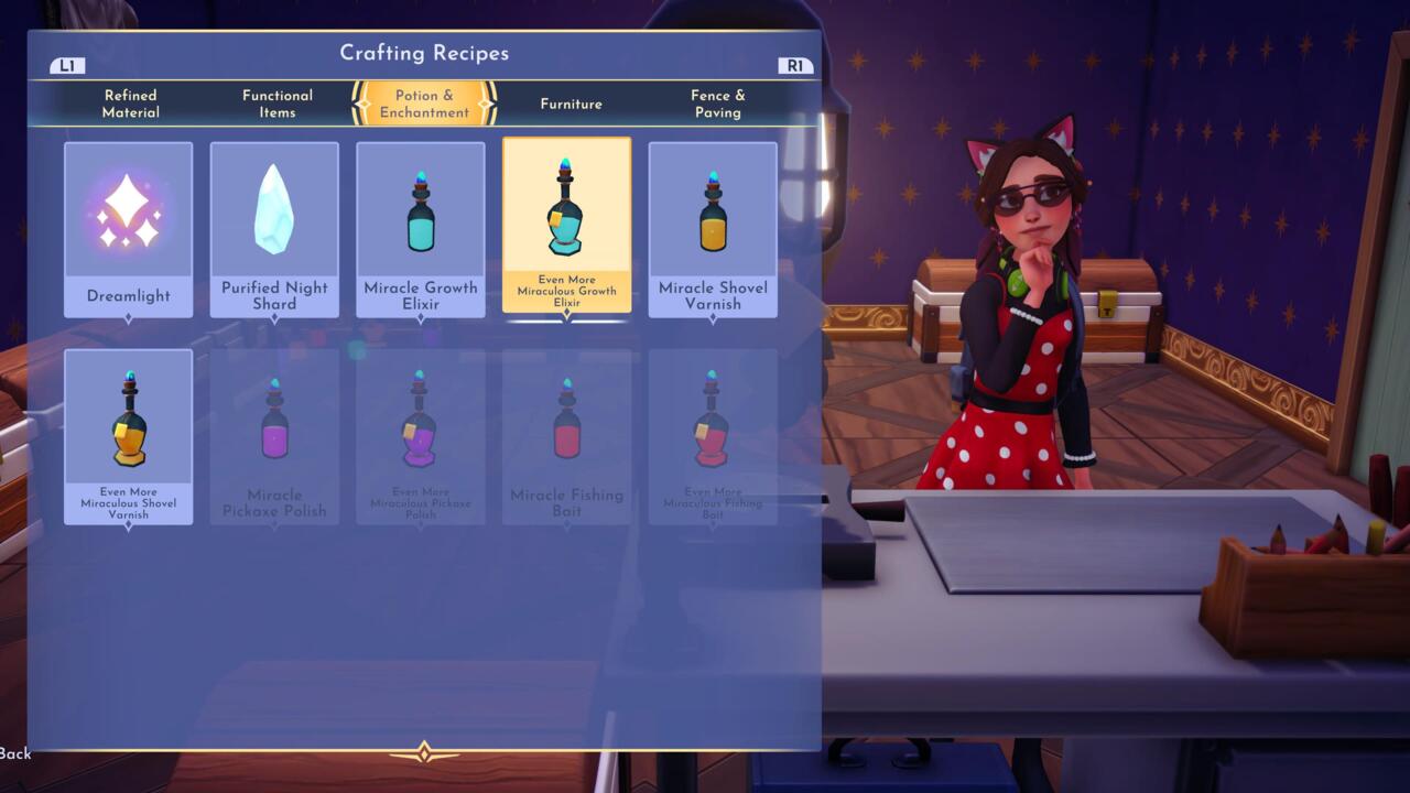 You can craft potions at any crafting station.