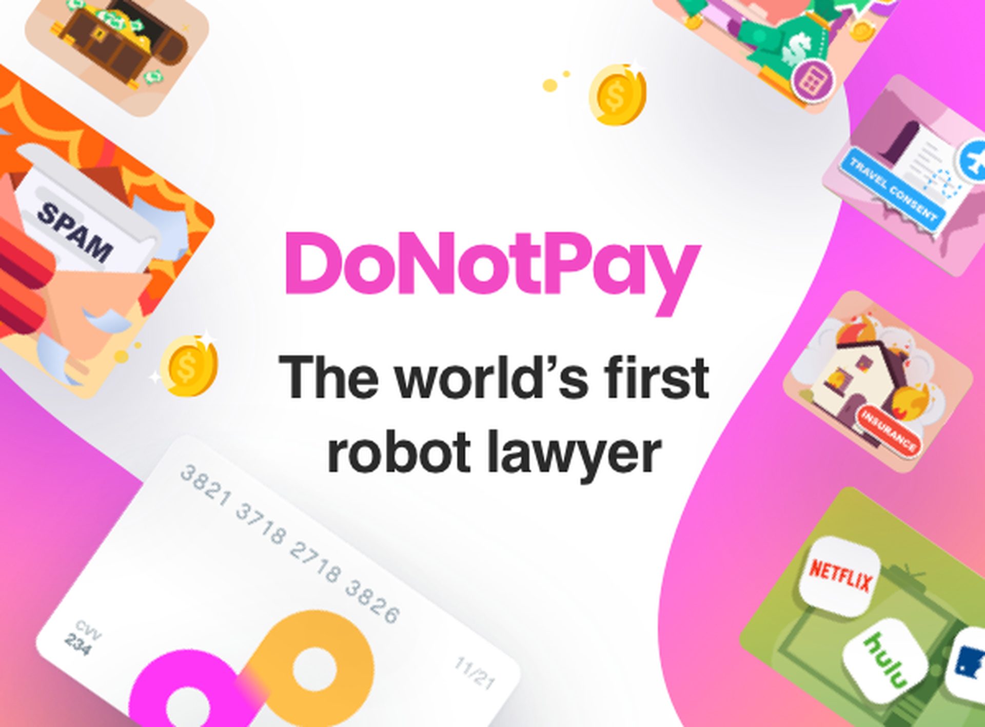 What is DoNotPay AI Lawyer? The world's first robot lawyer ready to give $1 million to represent you. How does it work? Keep reading.