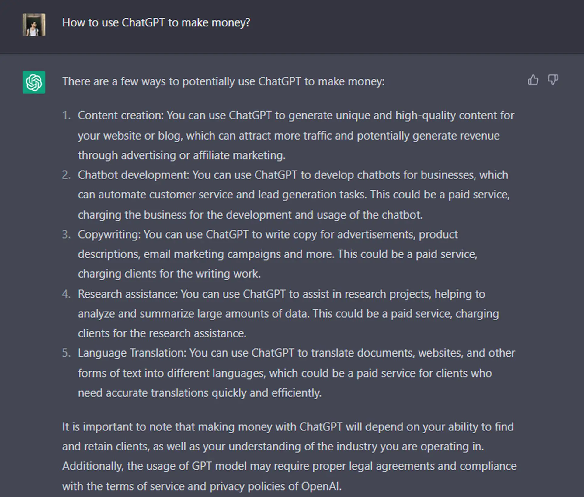 Hur du använder ChatGPT effektivt: Lär dig svaren på frågorna som hur du använder ChatGPT för att tjäna pengar och utnyttja AI.