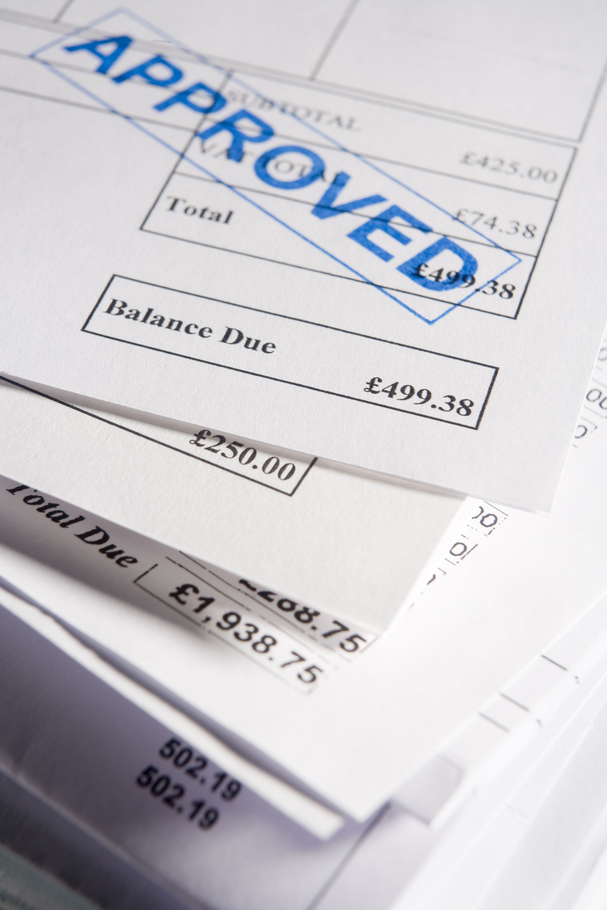Invoice Approval - Approved Invoices