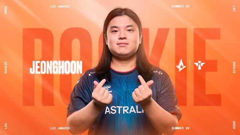 JeongHoon, support for Astralis