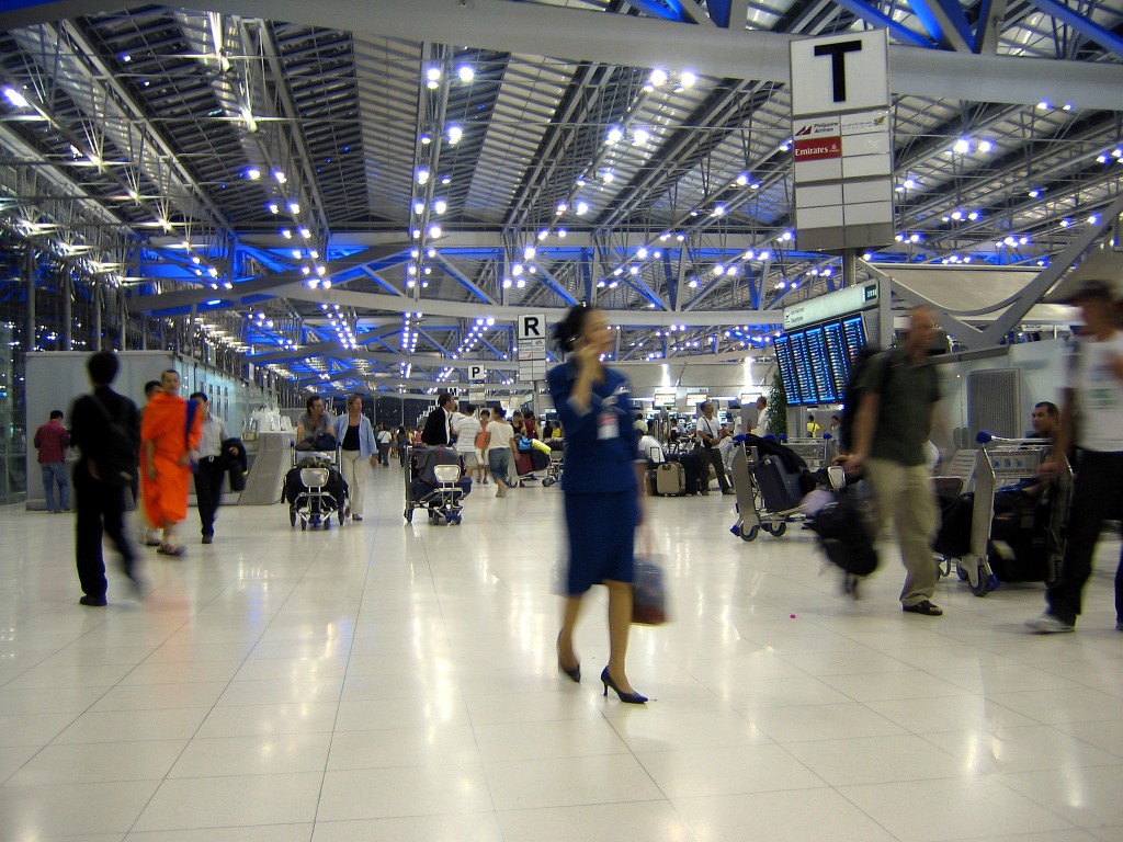 Suvarnabhumi Airport Departure Hall
