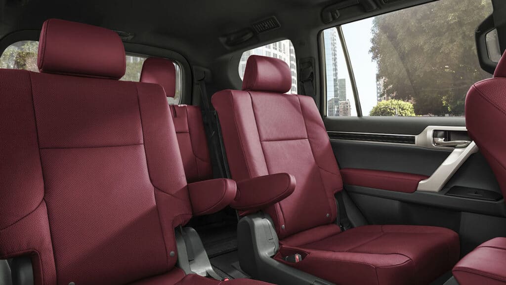 2023 Lexus GX 460 achterstoelen REL