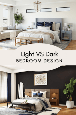 Light VS Dark Bedroom Decor