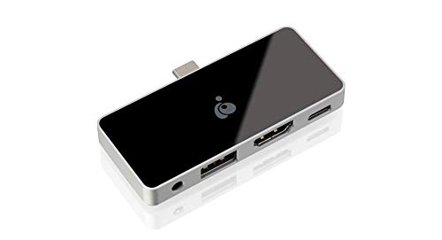 IOGEAR Travel Pro USB-C Mini Bağlantı İstasyonu (GUD3C460) - En iyi kompakt USB-C bağlantı istasyonu