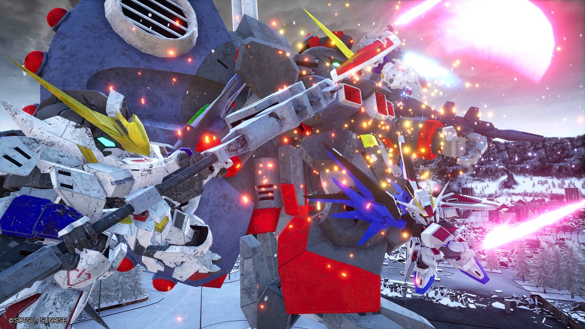SD Gundam Battle Alliance multiplayer screenshot