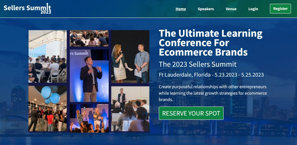 Sellers Summit 2023, hội nghị thượng đỉnh thương mại điện tử toàn cầu
