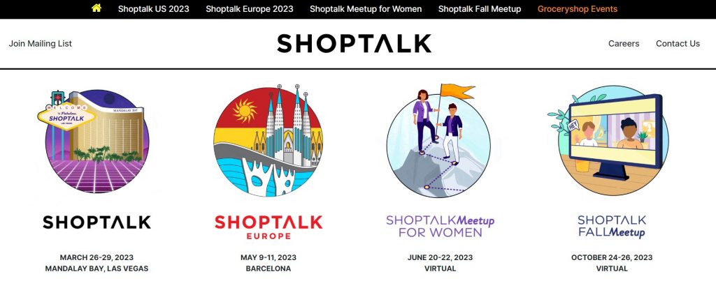 Hội nghị thương mại điện tử Shoptalk 2023