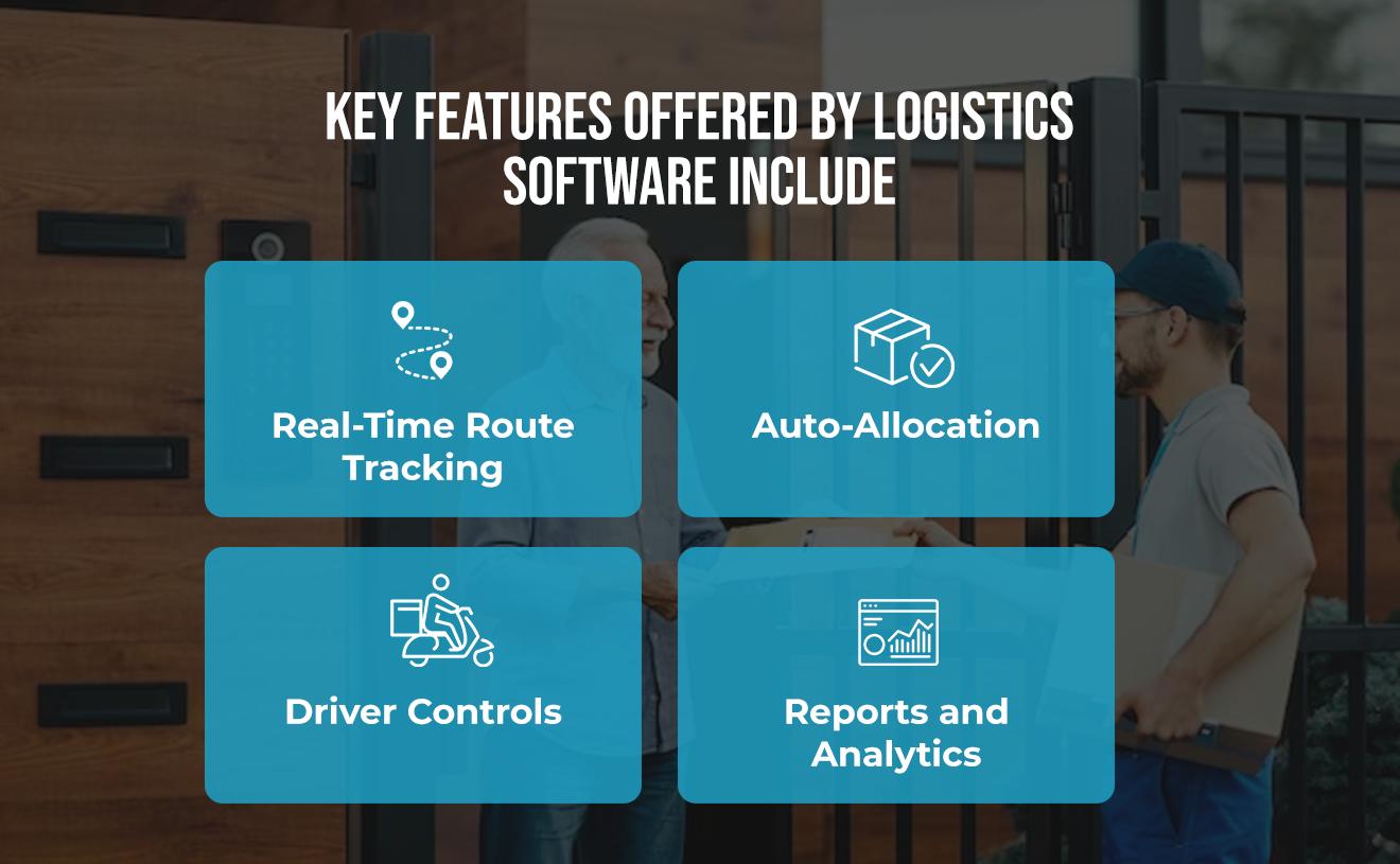 Schlüsselfunktionen von Logistiksoftware