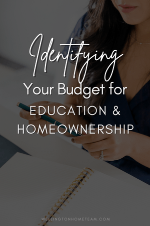 Identifying Your Budget for Education and Homeownership