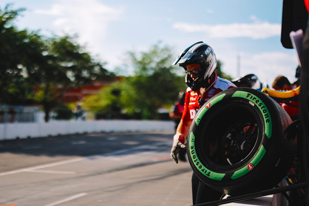 Firestone IndyCar Sustainability tires