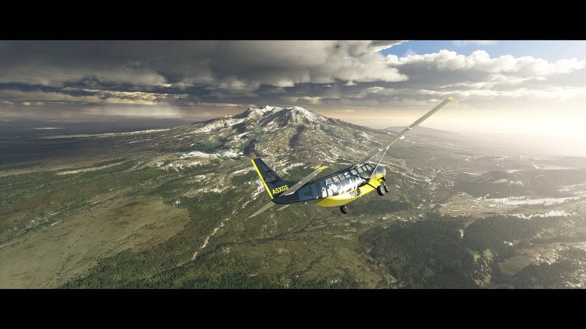Ảnh chụp màn hình Microsoft Flight Simulator New Zealand