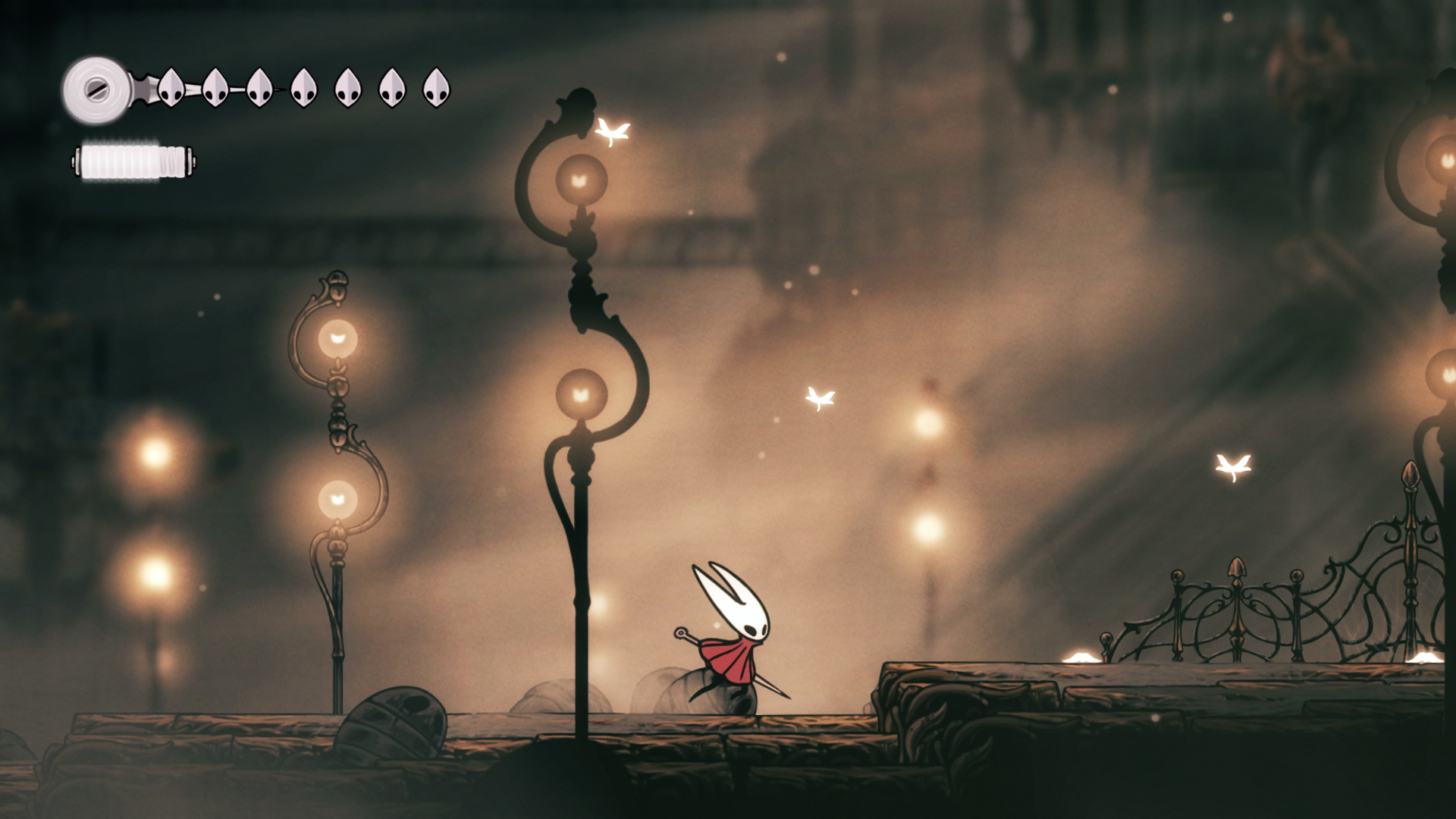 Captura de pantalla de Hollow Knight Silksong