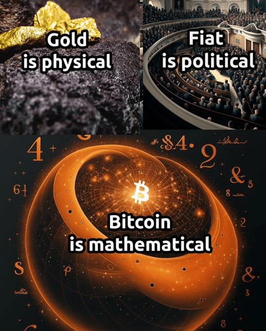 Bitcoin is mathematical chart