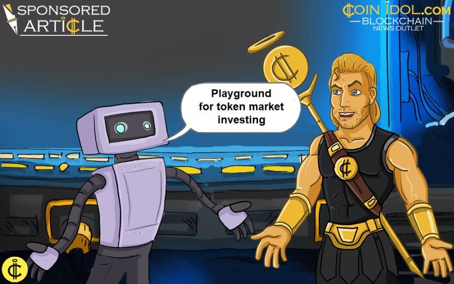 Playground for token market investing