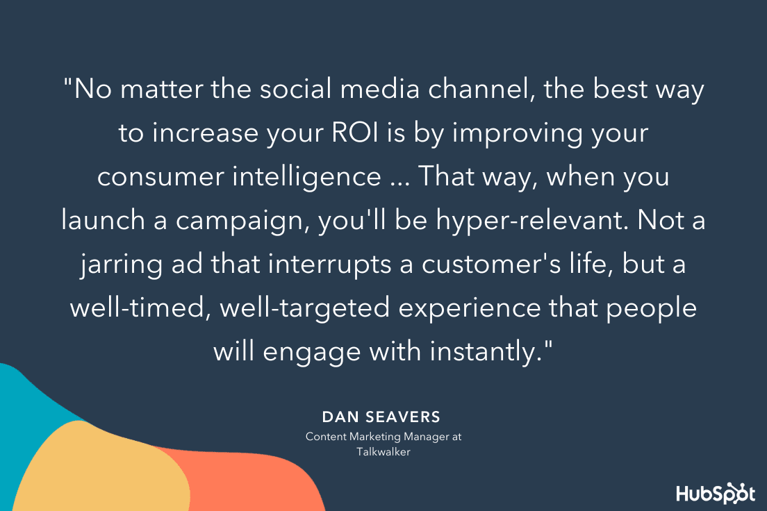 roi truyền thông xã hội: Chiến lược của Dan Seaver nhằm tăng ROI trên các kênh xã hội của công ty anh ấy