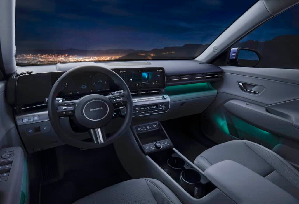 2024 Hyundai Kona electric interior REL